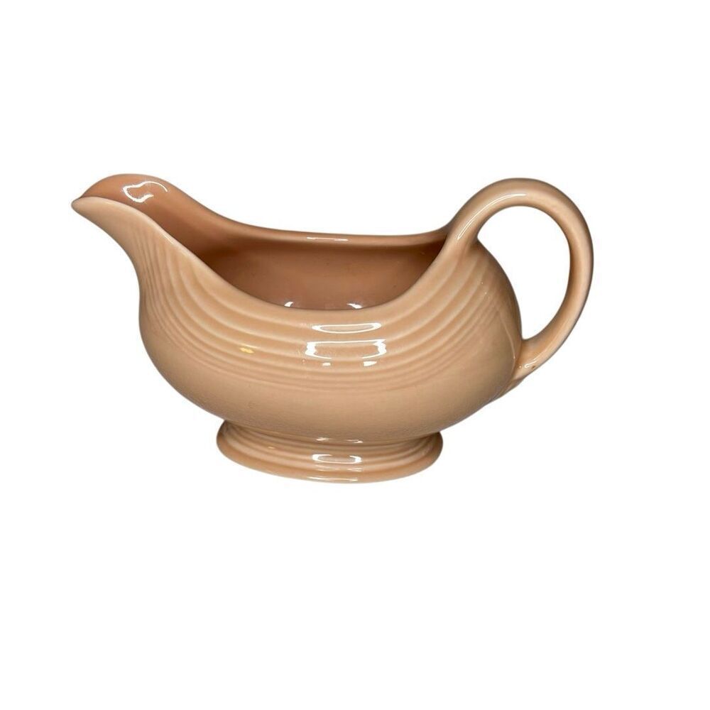Fiesta HCL Rose Apricot Gravy/Sauce Boat (Discontinued)